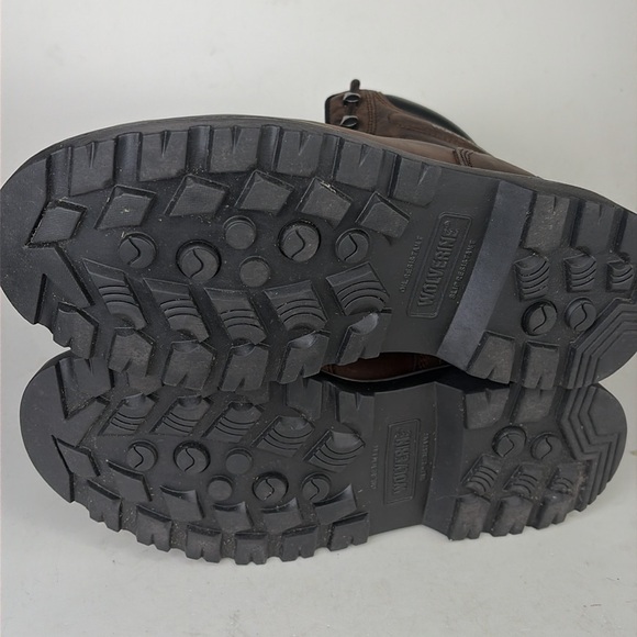 Wolverine Floorhand Waterproof leather boots size 9 EW (extra wide). - Picture 7 of 9